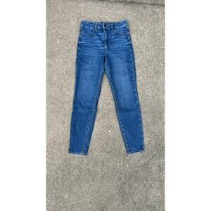 American Eagle Pants Women Sz 6 Regular Next Level Stretch Curvy Hi-Rise Jegging